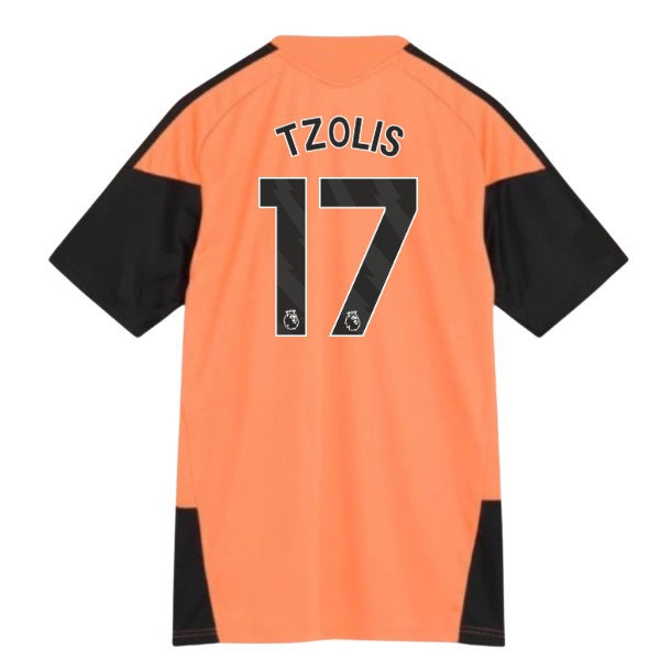 2026/27 Arsenal Orange) Training Kit (Dusky (Tzolis 17)